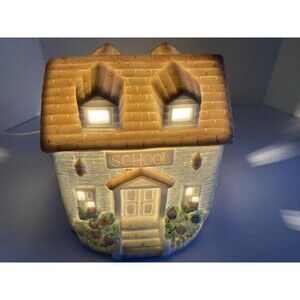 Collectible Light  Victoria Lamp Ceramic Cobblestone Design – Colorful Electric